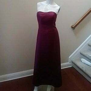 Strapless Bridal Dress